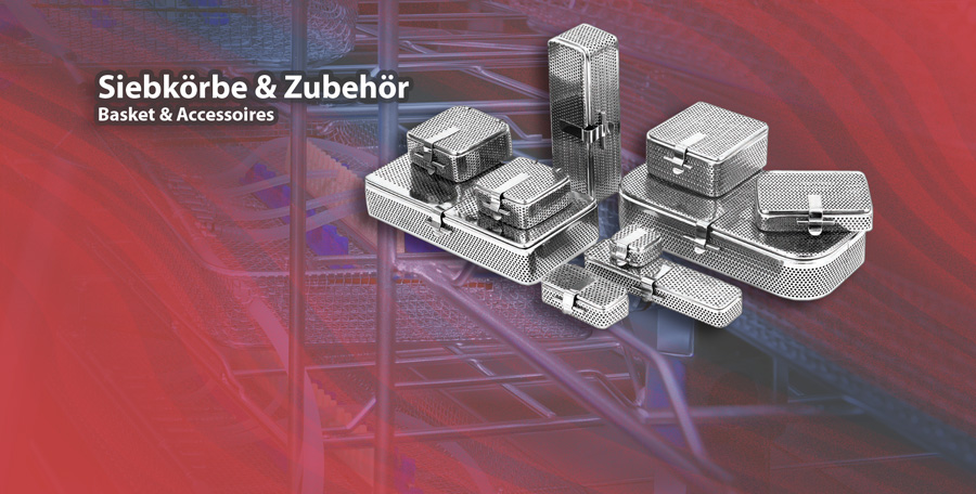 Siebkörbe & Sterilcontainer Siebkörbe & Sterilcontainer