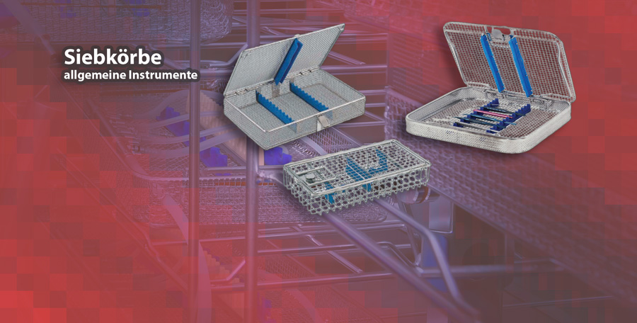 Siebkörbe Sterilisation Siebkörbe Sterilisation